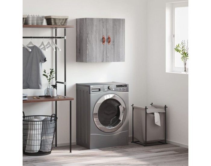 Sonata H Стенен шкаф, сив сонома, 60x31x60 см, инженерно дърво