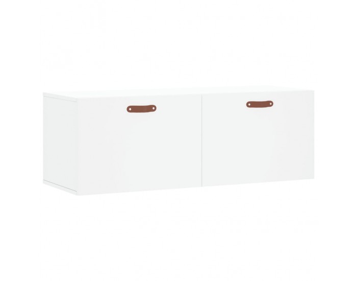 Sonata H Стенен шкаф, бял, 100x36,5x35 см, инженерно дърво