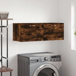 Sonata H Стенен шкаф, опушен дъб, 100x36,5x35 см, инженерно дърво - Гардероби