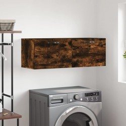 Sonata H Стенен шкаф, опушен дъб, 100x36,5x35 см, инженерно дърво - Гардероби
