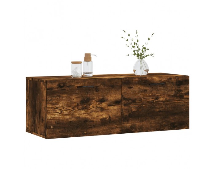 Sonata H Стенен шкаф, опушен дъб, 100x36,5x35 см, инженерно дърво