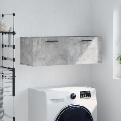 Sonata H Стенен шкаф, бетонно сив, 100x36,5x35 см, инженерно дърво - Гардероби