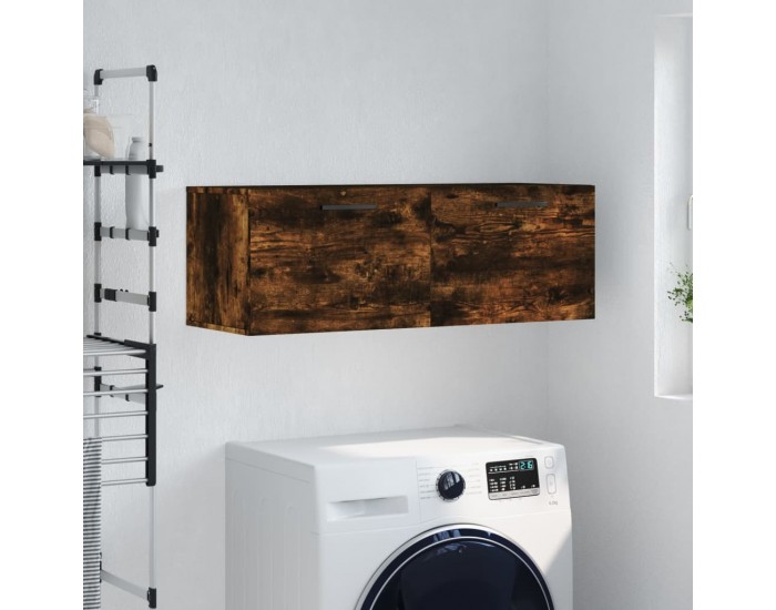 Sonata H Стенен шкаф, опушен дъб, 100x36,5x35 см, инженерно дърво