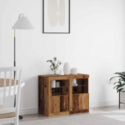 Sonata H Страничен шкаф 2 pcs Старо дърво 41 x 37 x 67 см Sonata H Страничен шкаф 2 pcs Старо дърво 41 x 37 x 67 см - Гардероби