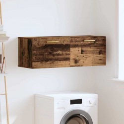 Sonata H Стенен шкаф Старо дърво 100 x 36.5 x 35 cm Инженерно дърво - Гардероби