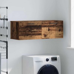 Sonata H Стенен шкаф Старо дърво 100 x 36.5 x 35 cm Инженерно дърво - Гардероби