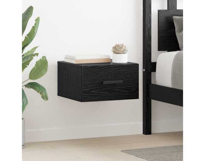 Sonata H Нощен шкаф Черен дъб 35 x 35 x 20 см Инженерно дърво