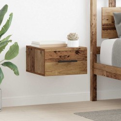 Sonata H Нощен шкаф Старо дърво 35 x 35 x 20 см Инженерно дърво - Гардероби