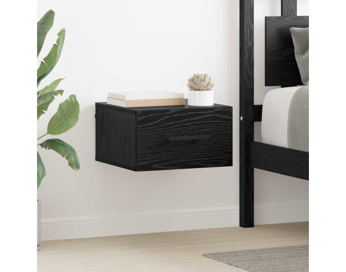Sonata H Нощен шкаф Черен дъб 35 x 35 x 20 см Инженерно дърво