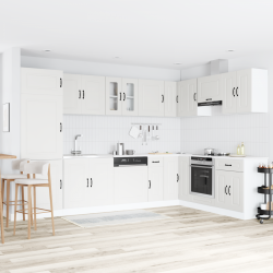 Sonata H Кухненски шкаф с врата Kalmar 2 pcs Бяло 80 x 46 x 81.5 см - Кухня