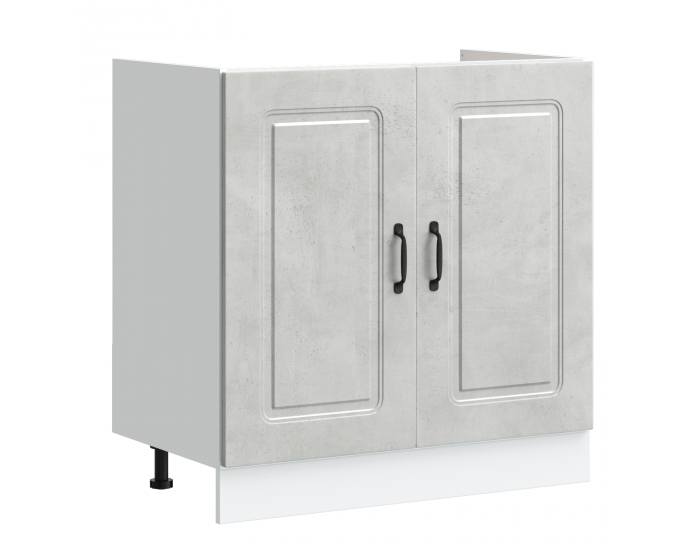 Sonata H Кухненски шкаф с врата Kalmar 2 pcs Сив 80 x 46 x 81.5 см