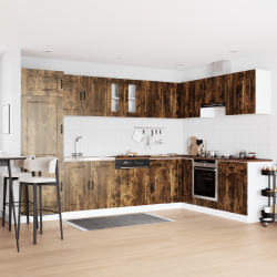 Sonata H Кухненски шкаф с врата Kalmar 2 pcs Кафяво 80 x 46 x 81.5 см - Модулни кухни