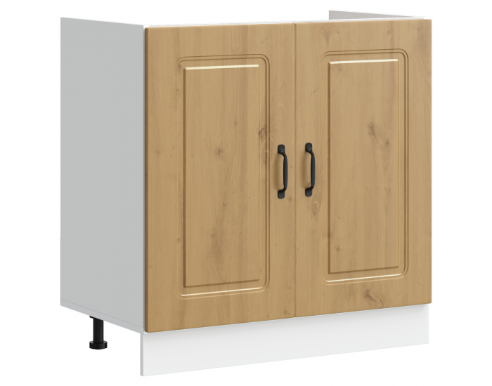 Sonata H Кухненски шкаф с врата Kalmar 2 pcs Кафяво 80 x 46 x 81.5 см