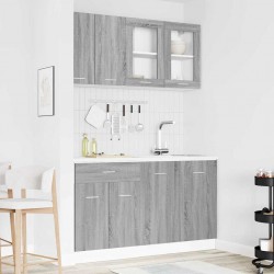 Sonata H Комплект кухненски шкафове с чекмедже Lyon 4 pcs Сив сонома - Модули Sonata