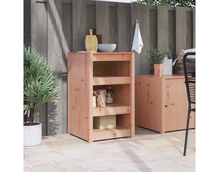 Sonata H Кухненски шкаф Кафяво 55 x 55 x 92 cm Масивна борова дървесина