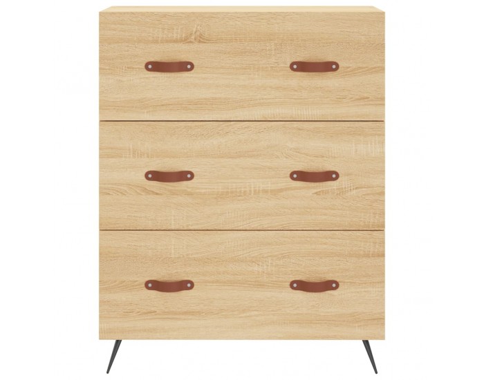 Sonata H Скрин с чекмеджета сонома дъб 69,5x34x90 см инженерно дърво Sonata H Скрин с чекмеджета сонома дъб 69,5x34x90 см инженерно дърво