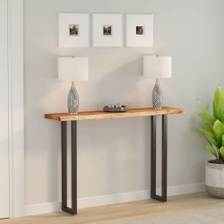 Sonata H Плот за маса, 180x30x2,5 см, правоъгълен, акация масив, жив ръб - Части за Маси