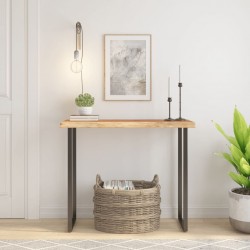 Sonata H Плот за маса, 90x40x3,8 см, правоъгълен, акация масив, жив ръб - Части за Маси