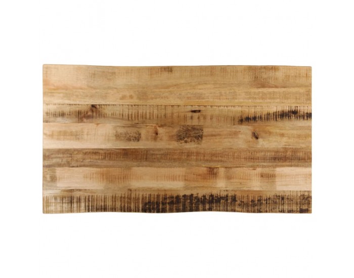 Sonata H Плот за маса, жив ръб, 120x60x2,5 см, масивно дърво грубо манго