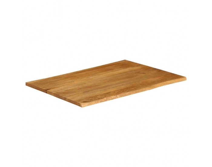Sonata H Плот за маса, 90x80x3,8 см, жив ръб, масивно дърво манго