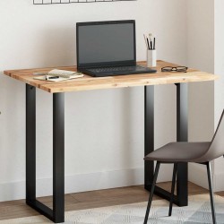 Sonata H Плот за маса, правоъгълен, 100x70x2 см, акация масив - Части за Маси