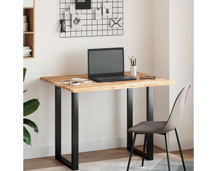 Sonata H Плот за маса, правоъгълен, 100x80x2 см, акация масив