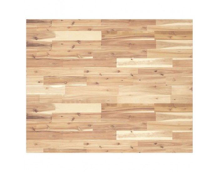 Sonata H Плот за маса, правоъгълен, 100x80x2 см, акация масив