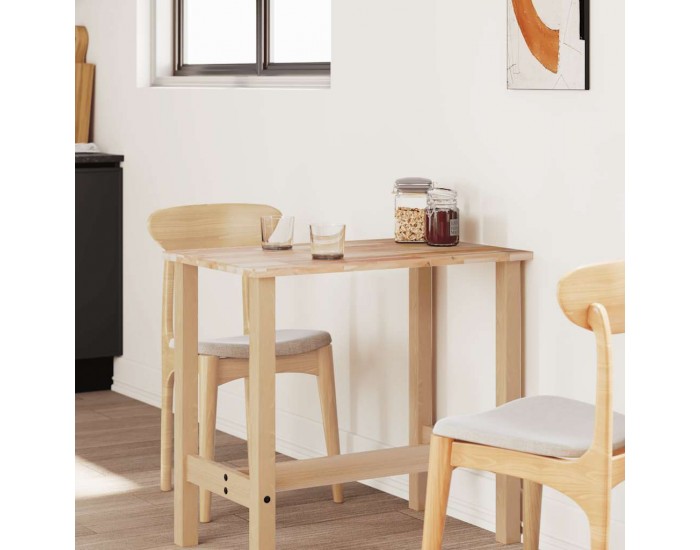 Sonata H Плот за маса, правоъгълен, 80x60x2 см, акация масив