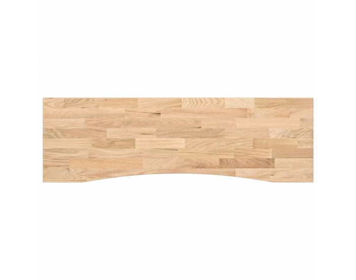 Sonata H Плот на бюро 160x50x2,5 cm необработен масивен дъб правоъгълна