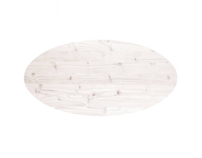 Sonata H Плот за маса, 90x45x2,5 см, бор масив, овален