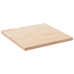 Sonata H Плот за маса 80x80x2,5 см, масивна дървесина, бор, квадратен - Части за Маси