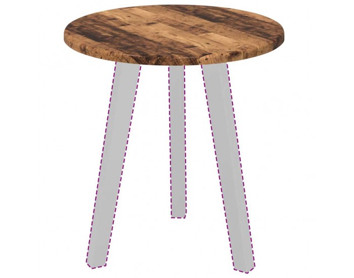 Sonata H Топ за маса Старо дърво 40 x 40 x 1.5 cm Инженерно дърво Sonata H Топ за маса Старо дърво 40 x 40 x 1.5 cm Инженерно дърво