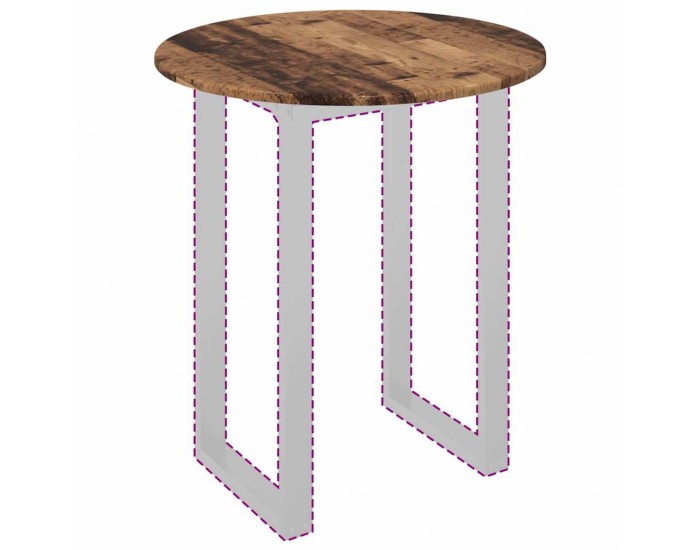 Sonata H Топ за маса Старо дърво 60 x 60 x 1.5 cm Инженерно дърво Sonata H Топ за маса Старо дърво 60 x 60 x 1.5 cm Инженерно дърво