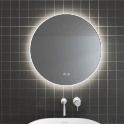 ЛЕЙЛА LED ОГЛЕДАЛО 1855-60W - Шкафове за баня