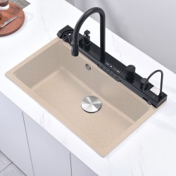 AQUARIS КУХНЕНСКА МИВКА 8276 SAND + СМЕСИТЕЛ 7567131MB - Кухня