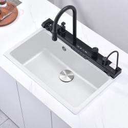 AQUARIS КУХНЕНСКА МИВКА 8276 БЯЛА + СМЕСИТЕЛ 7567131MB - Кухня