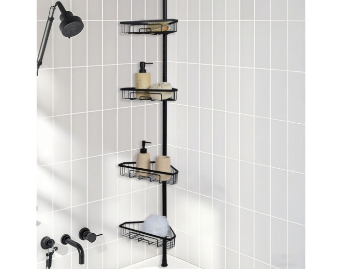 ELINOR BLACK ТЕЛЕСКОПИЧЕН РЕШЕТЪЧЕН КОШ 0283MB