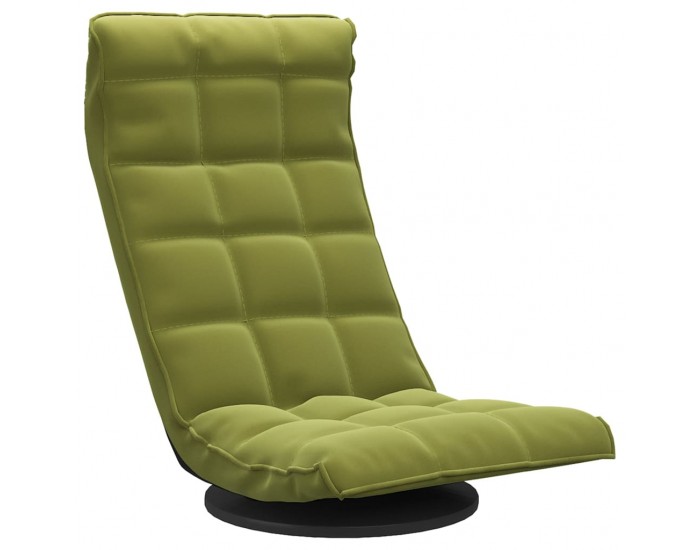 Sonata H Въртящ се подов стол, светлозелен, кадифе