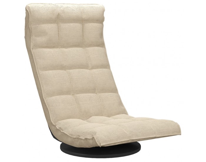 Sonata H Въртящ се подов стол, кремав, текстил