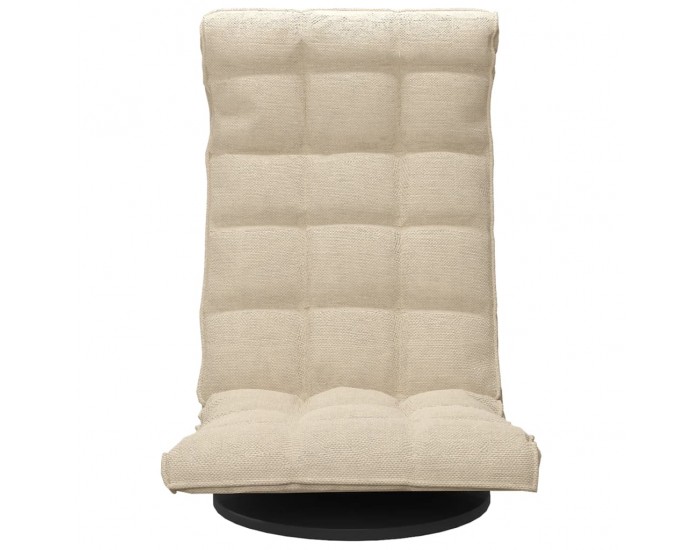 Sonata H Въртящ се подов стол, кремав, текстил