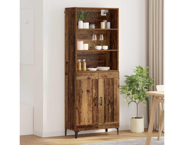 Sonata H Служебен шкаф 2 pcs Старо дърво Инженерно дърво