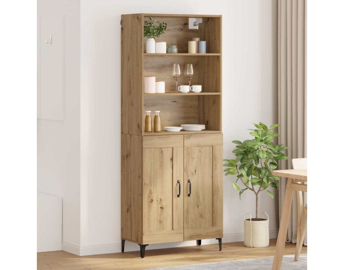 Sonata H Служебен шкаф 2 pcs дъб артизан Инженерно дърво