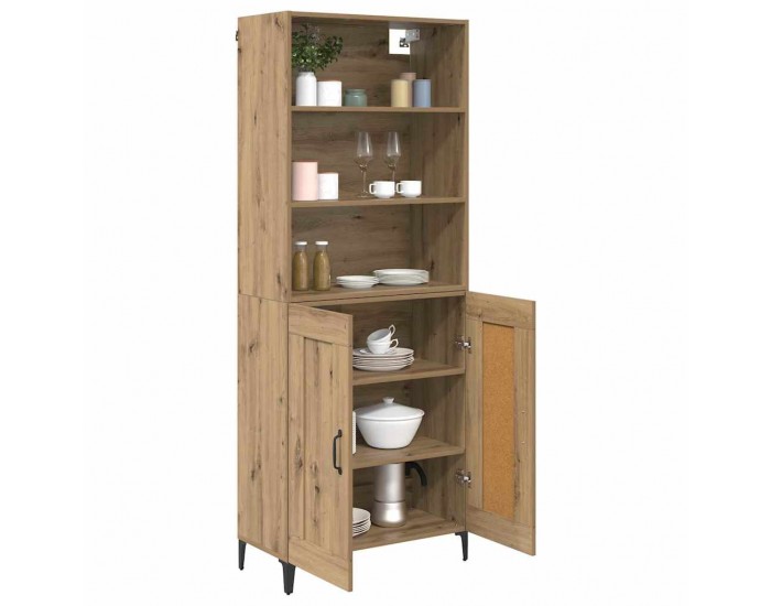 Sonata H Служебен шкаф 2 pcs дъб артизан Инженерно дърво