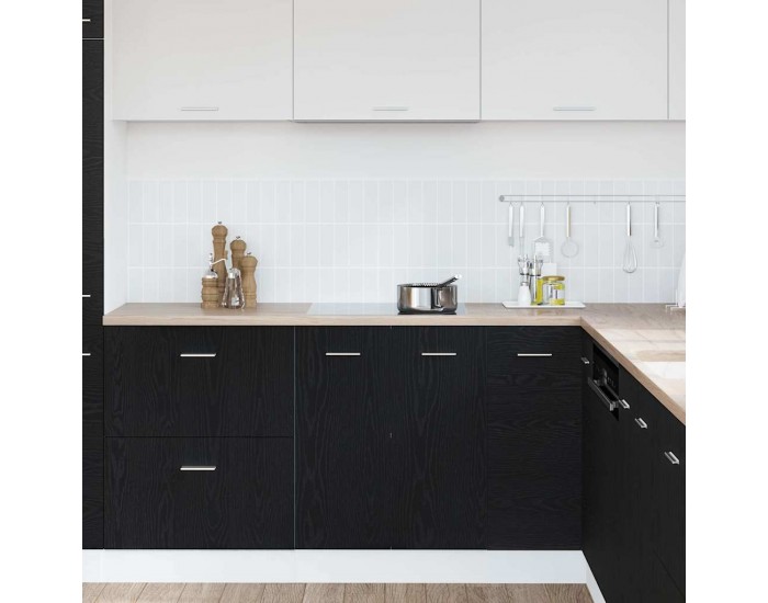 Sonata H Долен шкаф Черен дъб 60x46x81,5 см Инженерна дървесина