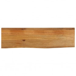 Sonata H Плот за маса, жив ръб, 110x40x2,5 см, масивно дърво манго - Части за Маси