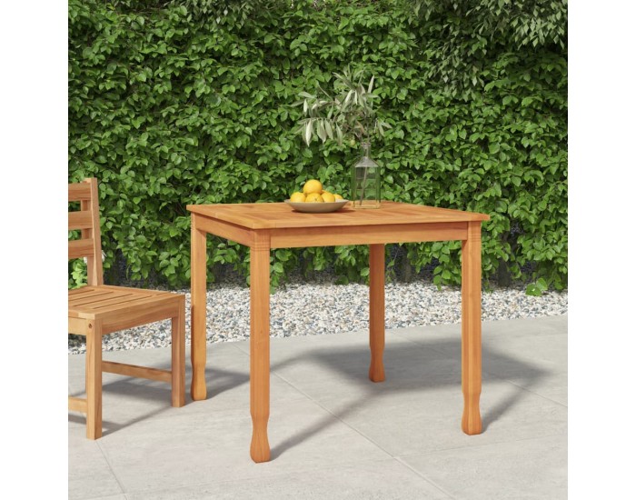 Sonata H Градинска трапезна маса, 85x85x75 см, тиково дърво масив