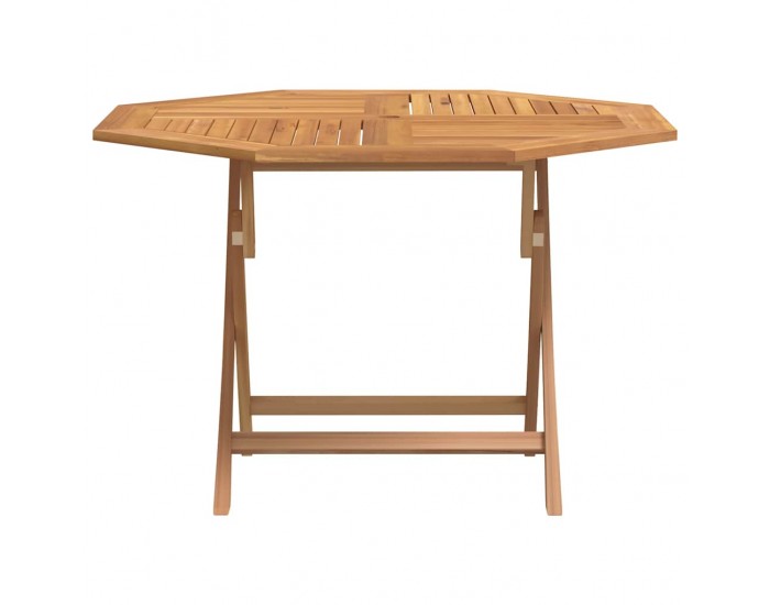 Sonata H Сгъваема градинска маса, 110x110x75 см, тиково дърво масив