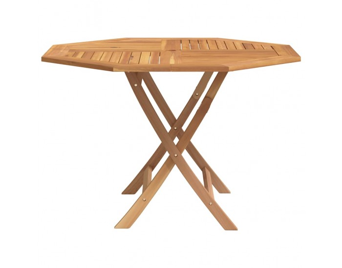 Sonata H Сгъваема градинска маса, 110x110x75 см, тиково дърво масив