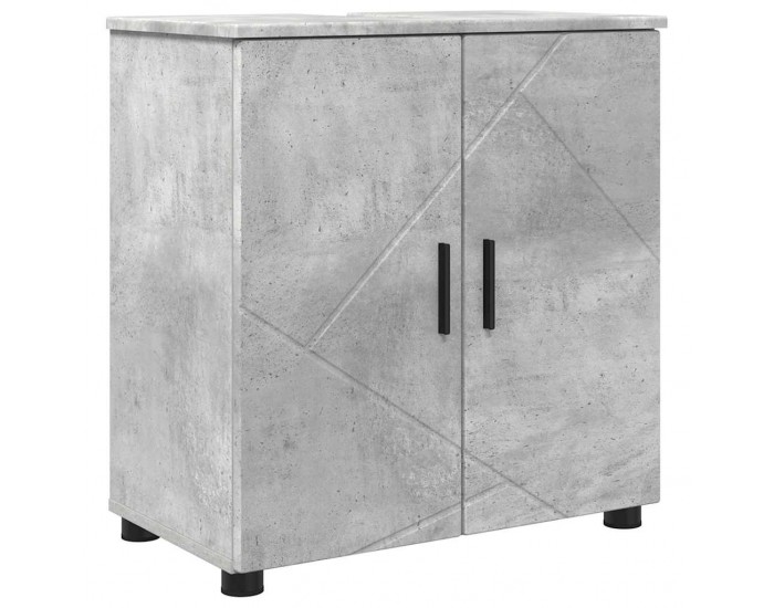 Sonata H Комплект мебели за баня 2 pcs Бетонно сиво 61 x 35 x 64 см