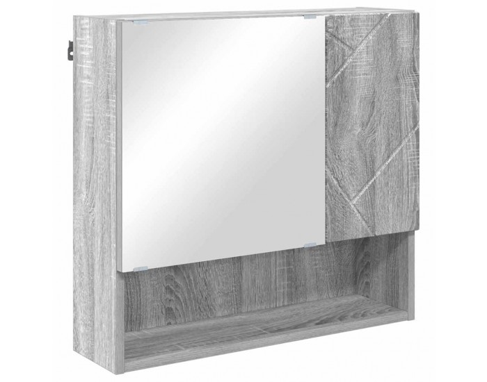 Sonata H Комплект мебели за баня 2 pcs Сив сонома 61 x 35 x 64 см